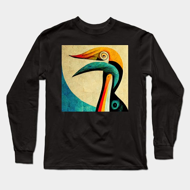 Cute Animals Series Long Sleeve T-Shirt by VISIONARTIST